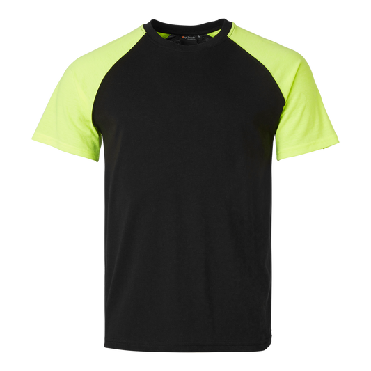 225 T-shirt
Black/fluorescent yellow