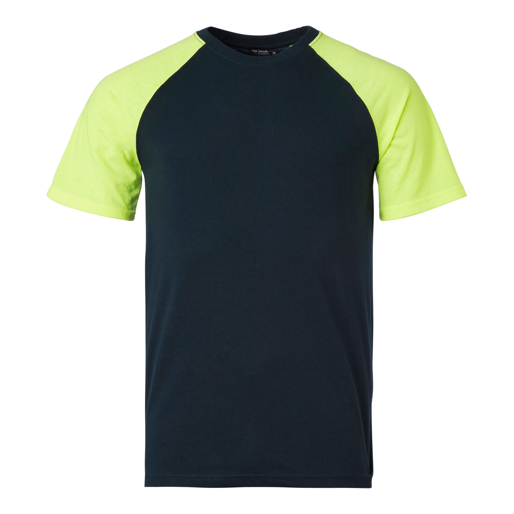 225 T-shirt
Navy/fluorescent yellow