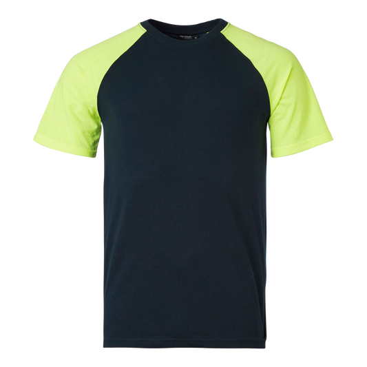 225 T-shirt
Navy/fluorescent yellow