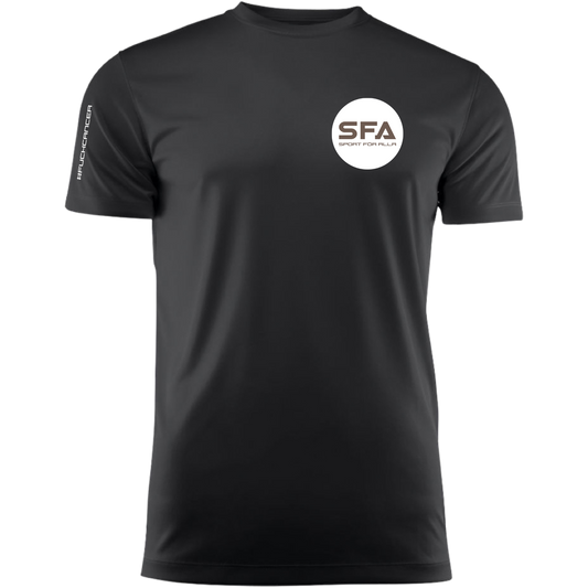 SFA tränings T-shirt herr svart