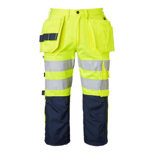 218 Craftsmen 3/4 Trousers
Fluorescent yellow/navy