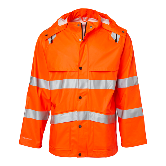 9394 Rain Jacket Hi-Vis (Orange)