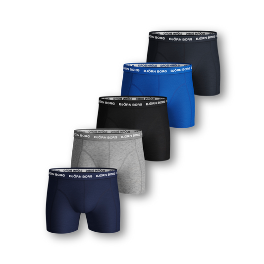 Boxer 5-p Underwear ”Blue”