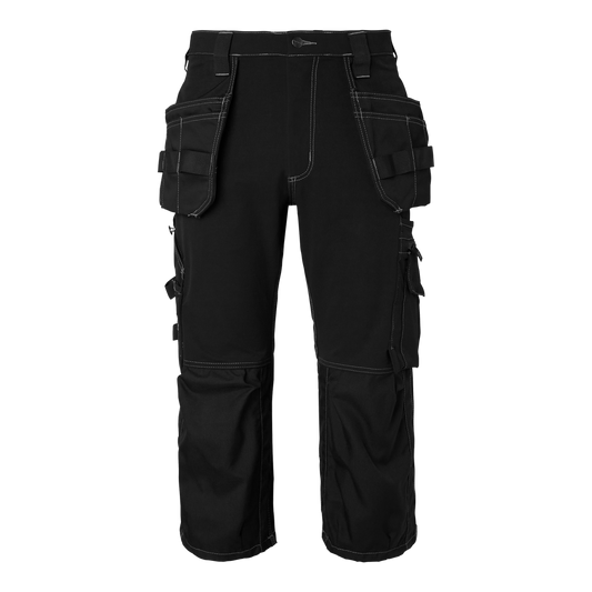 309 Craftsmen 3/4 Trousers
Black