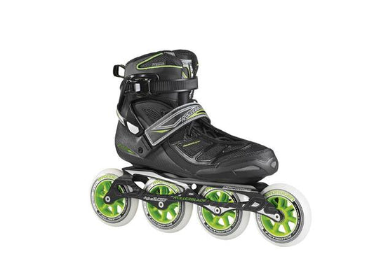 ROLLERBLADE TEMPEST 100 C Svart/Grön 265 Inlines Premium herr